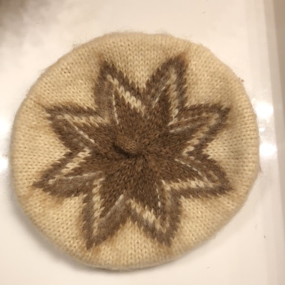 Beret Vintage Wool Hat. - Picture 5 of 6